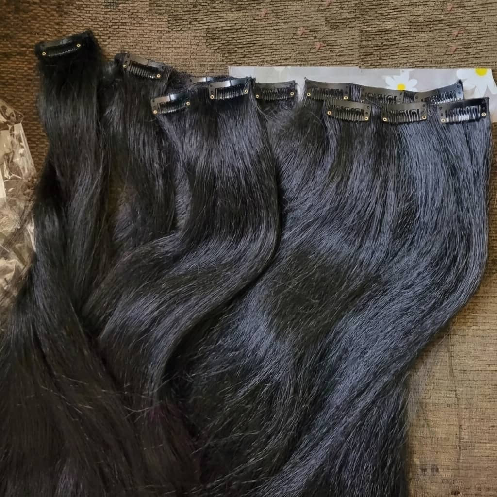 Hottie Kinky Straight Bundle – Natural Blowout Look 💕